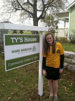 Hard Bargin Center renamed Ty's House